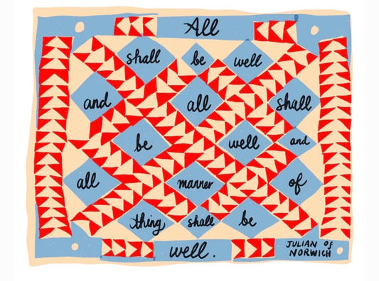 All shall be well print by Mary Moore Rabb