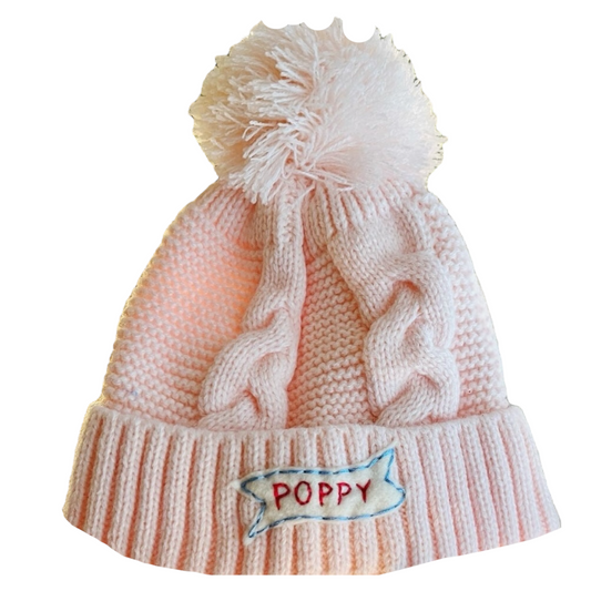 Baby/Toddler Winter Pom Hat - Pink